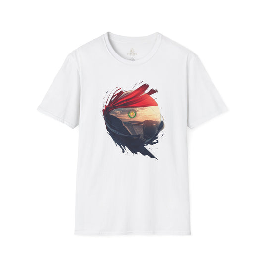 Paraguay Football Flag Graphic T-Shirt La Albirroja Soccer Crest Tee