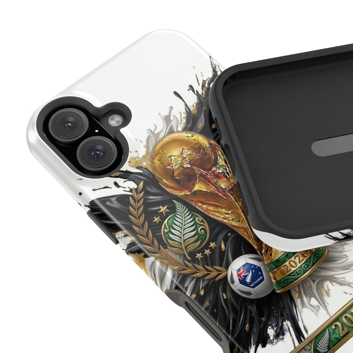 New Zealand 2026 Soccer Phone Case — Impact‑Resistant Cover