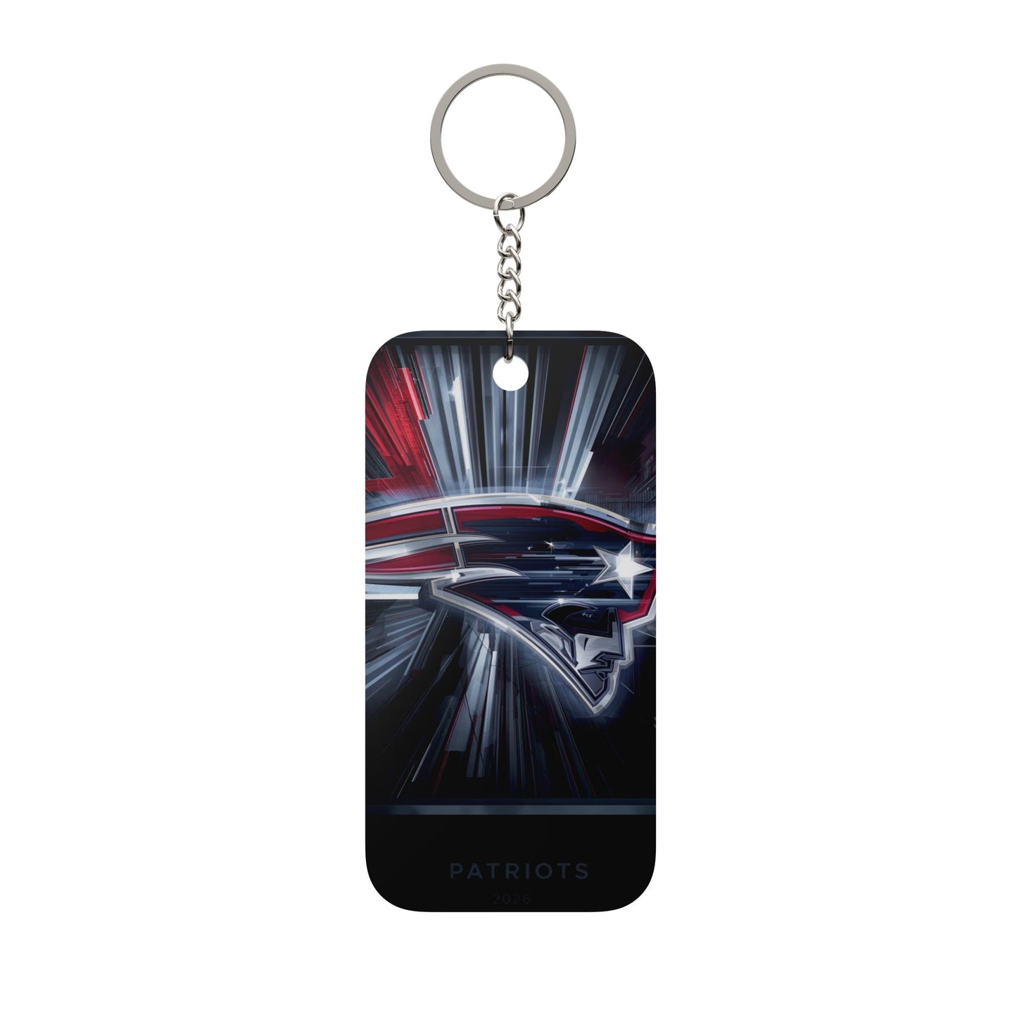Championship Game History Keychain Charm Football Big game 2026 Key Ring