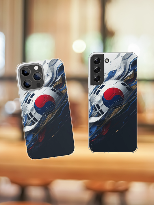 Korean Flag Soccer 2026 Tough Phone Protective Case