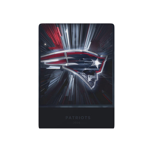 The Big Game Poker Playing Cards — Patriots Logo Deck