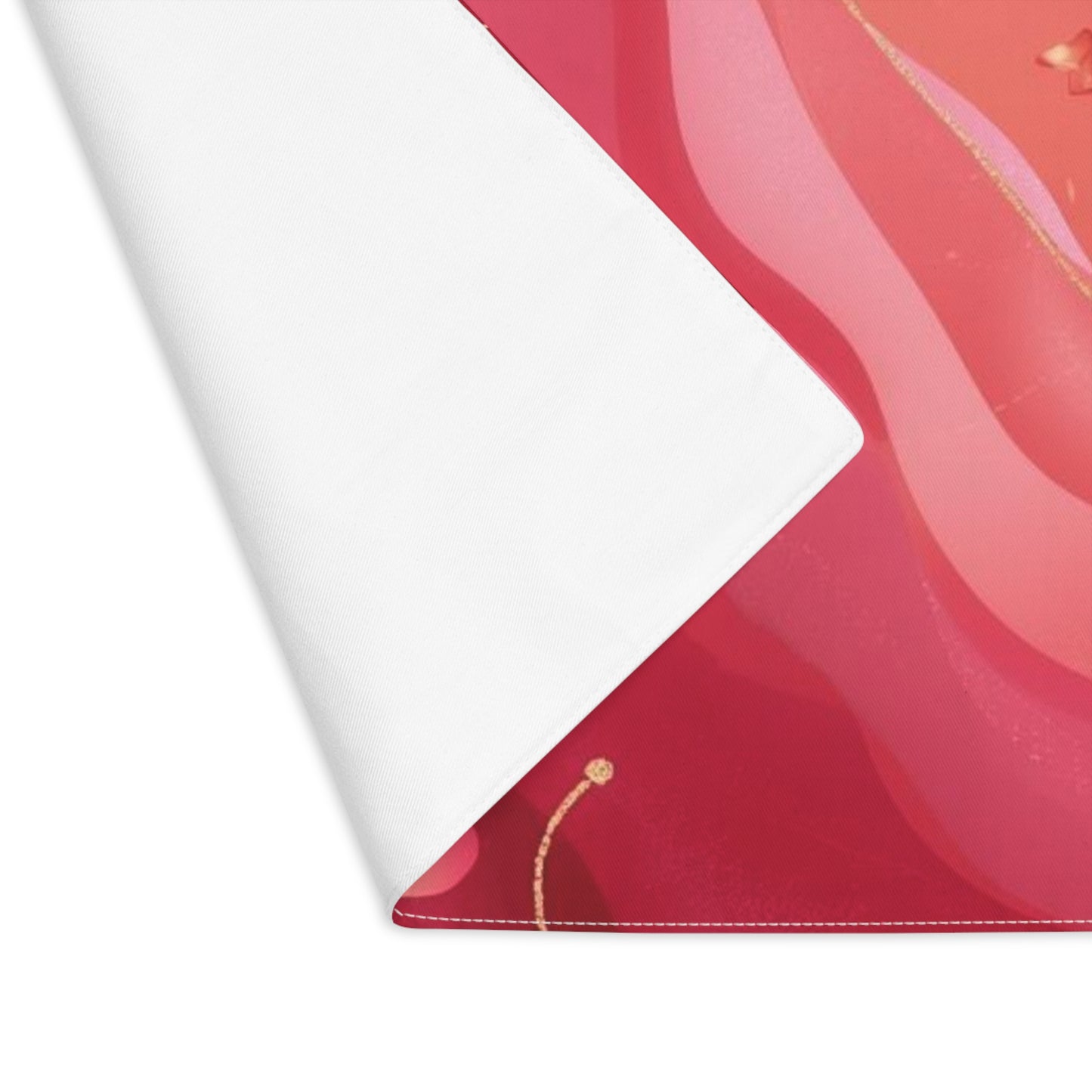 Heart Swirl Placemat — Romantic Valentine’s Day Table Decor