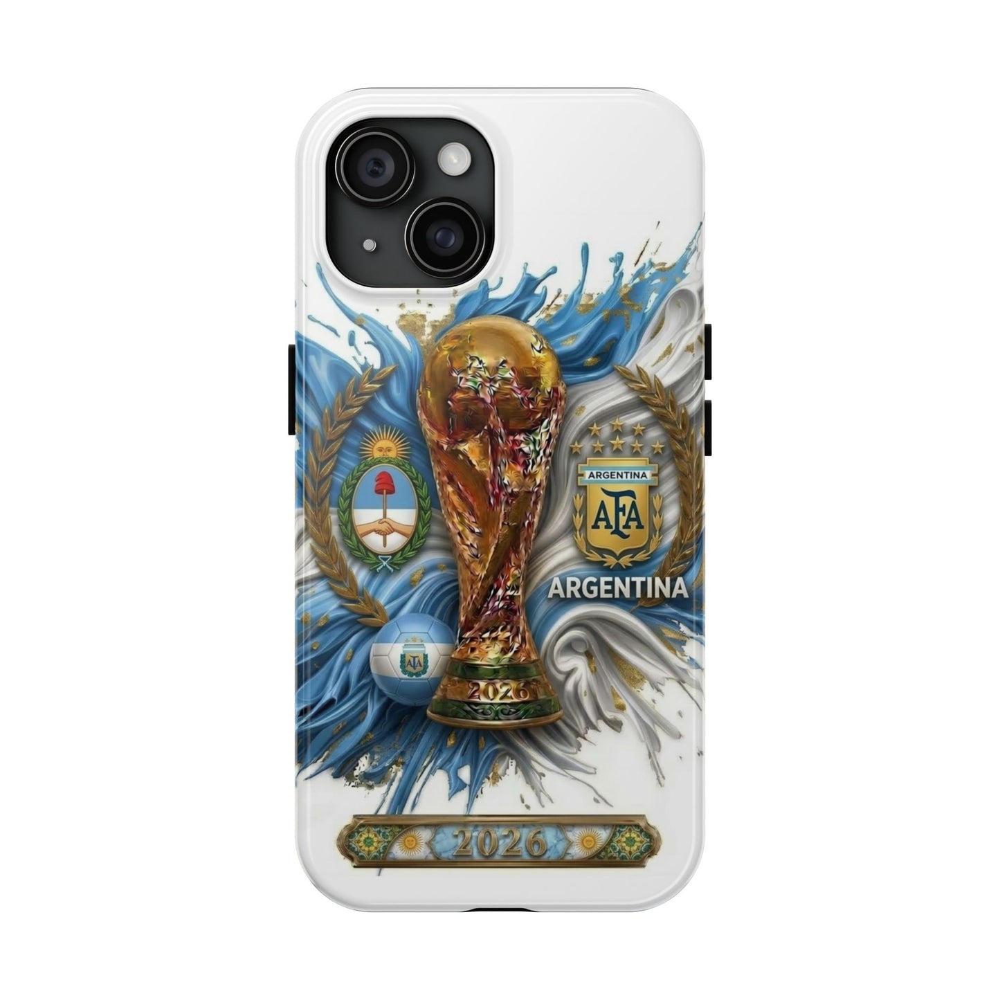 Argentina 2026 Soccer Tough Phone Case — Fan Protective Cover