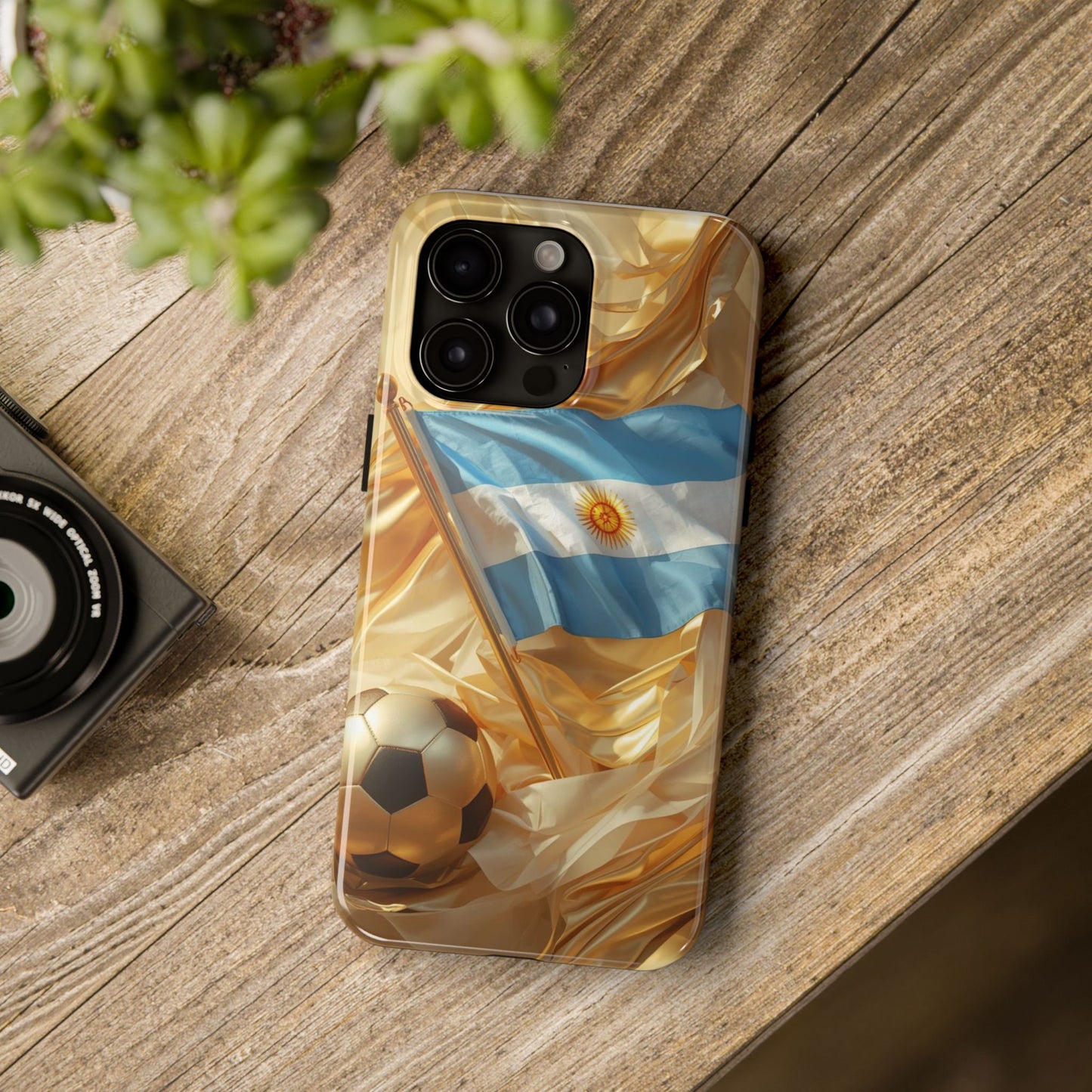 Argentina Soccer Flag Football Nation Phone Protective Case