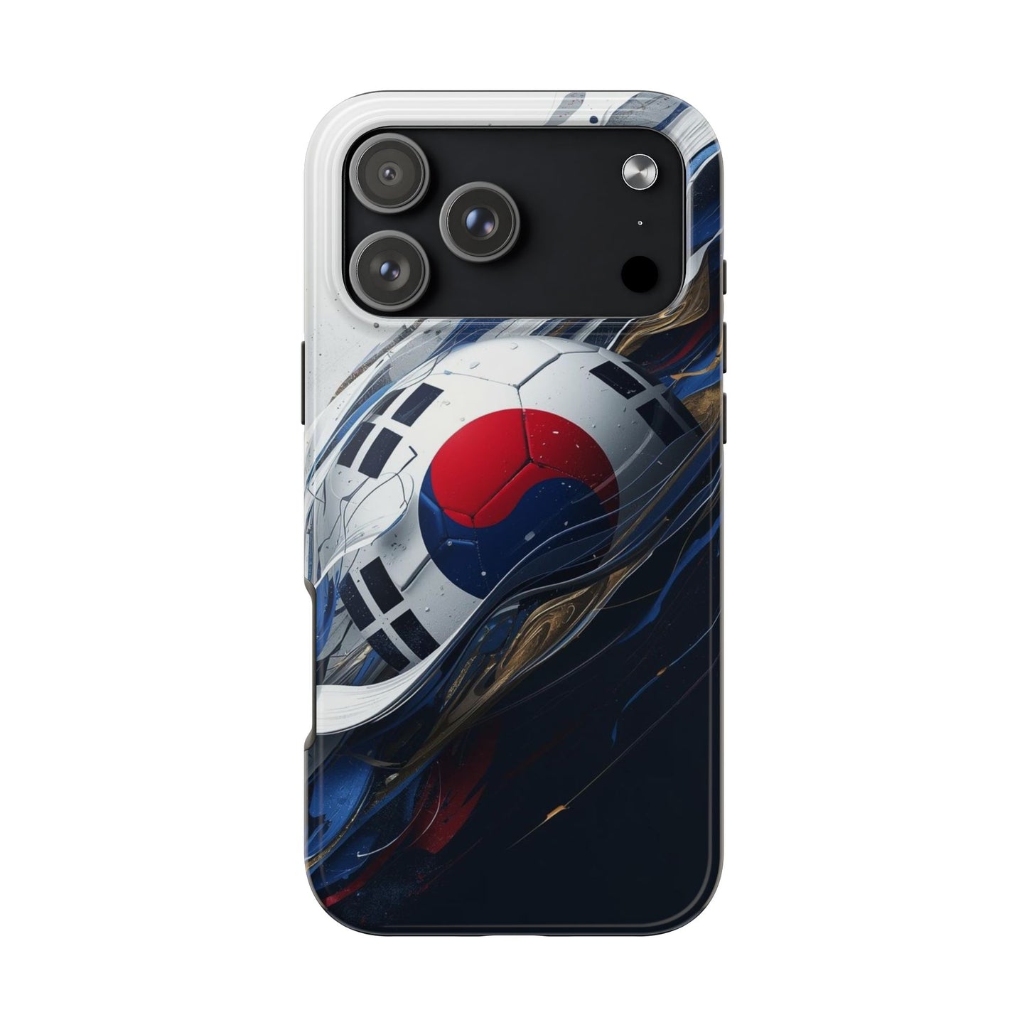 Korean Flag Soccer 2026 Tough Phone Protective Case