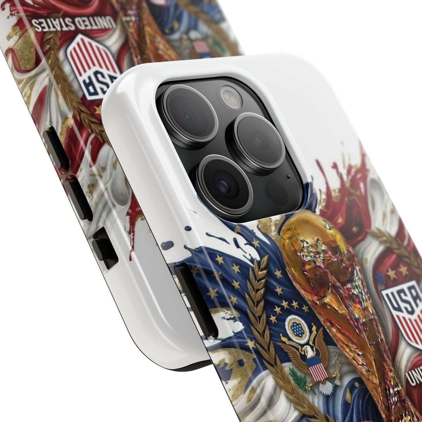USA Soccer 2026 Tough Phone Protective Case — American Flag Design