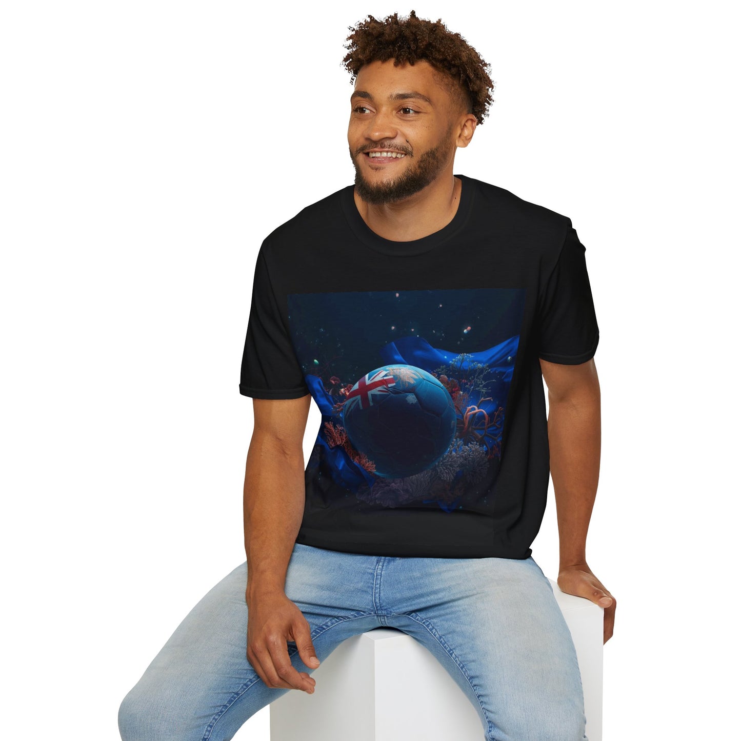Australian Flag Soccer Match Day T-Shirt — Oceanic Planet Graphic Tee