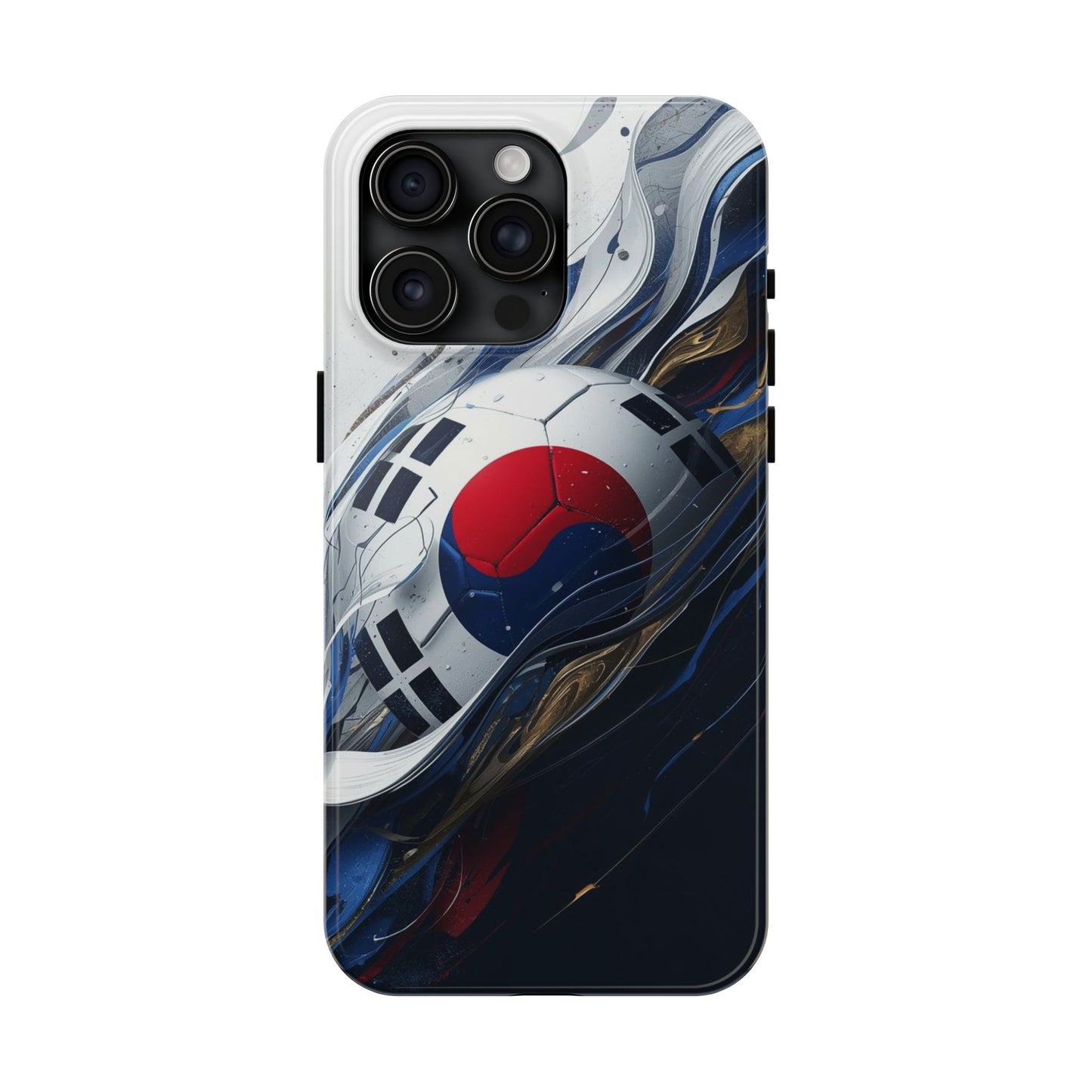 Korean Flag Soccer 2026 Tough Phone Protective Case