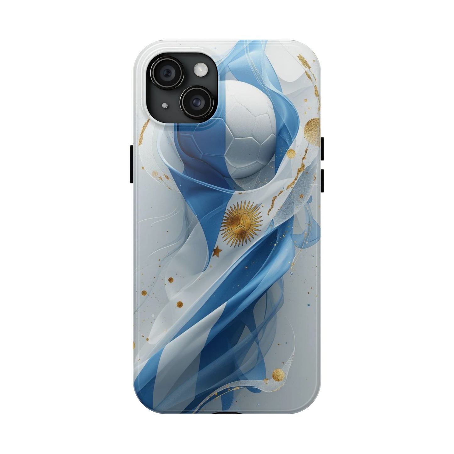 Argentina Soccer Flag Phone Case — Tough Protective Football Design