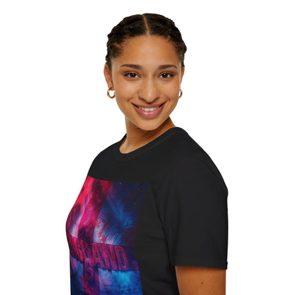 England Flag Soccer Match Day T-Shirt Smoke Graphic Tess