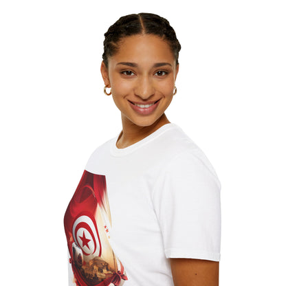 Tunisia Football Crest T-Shirt — Tunisian Soccer Fan Tee