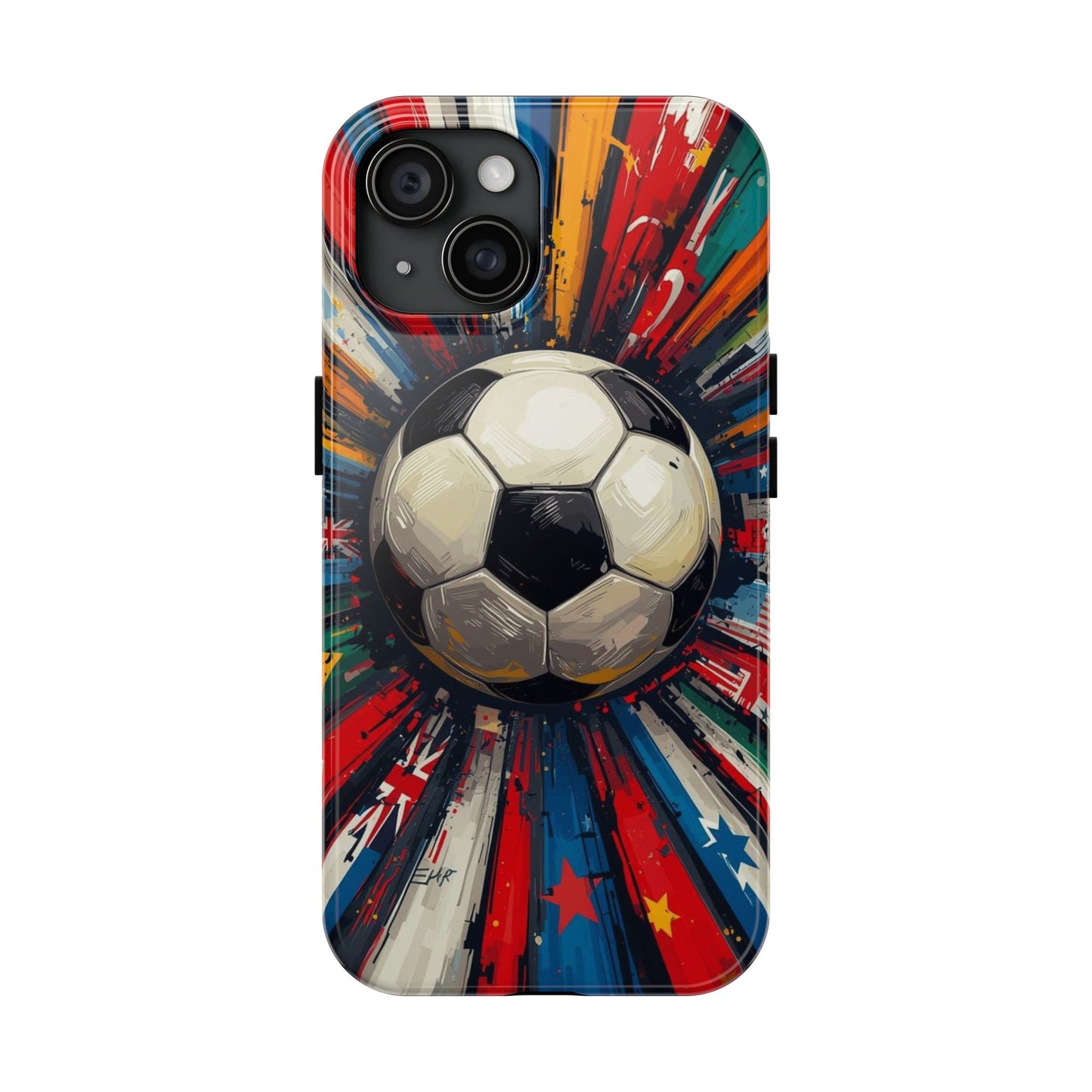 Soccer Explosion Match Day Tough Phone Protective Case