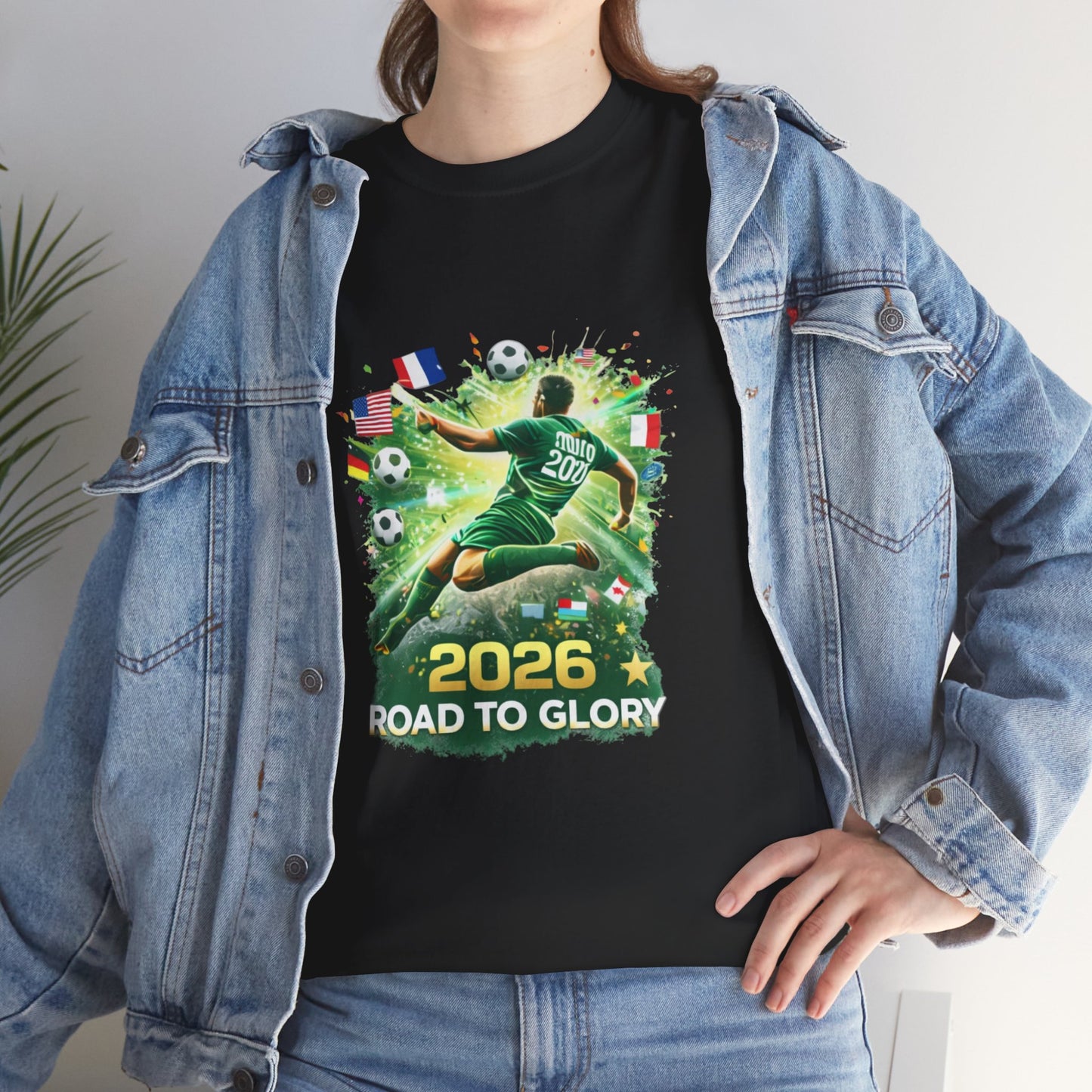 2026 Road to Glory Soccer Match Day T-Shirt Unisex Classic Tee