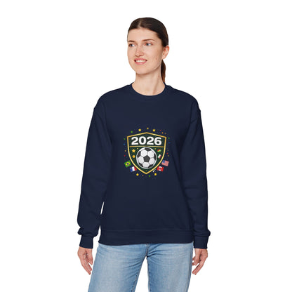 2026 Soccer Match Day Crest Crewneck Sweatshirt