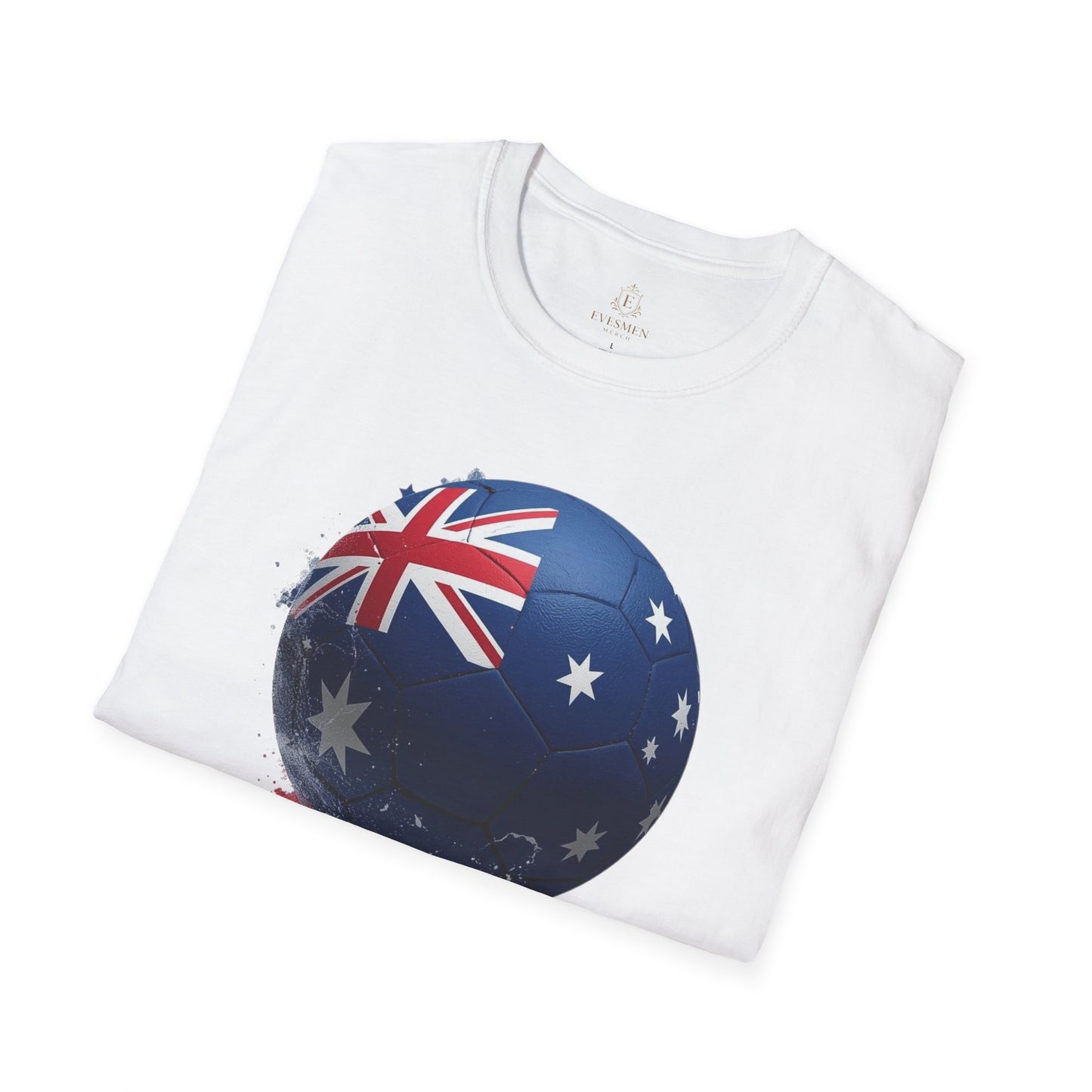 Australia Flag Football T-Shirt — Patriotic Aussie Graphic Tee