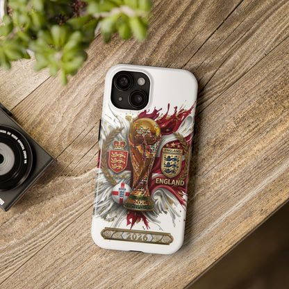 England 2026 Soccer Tough Phone Case – Football Phone Cover
