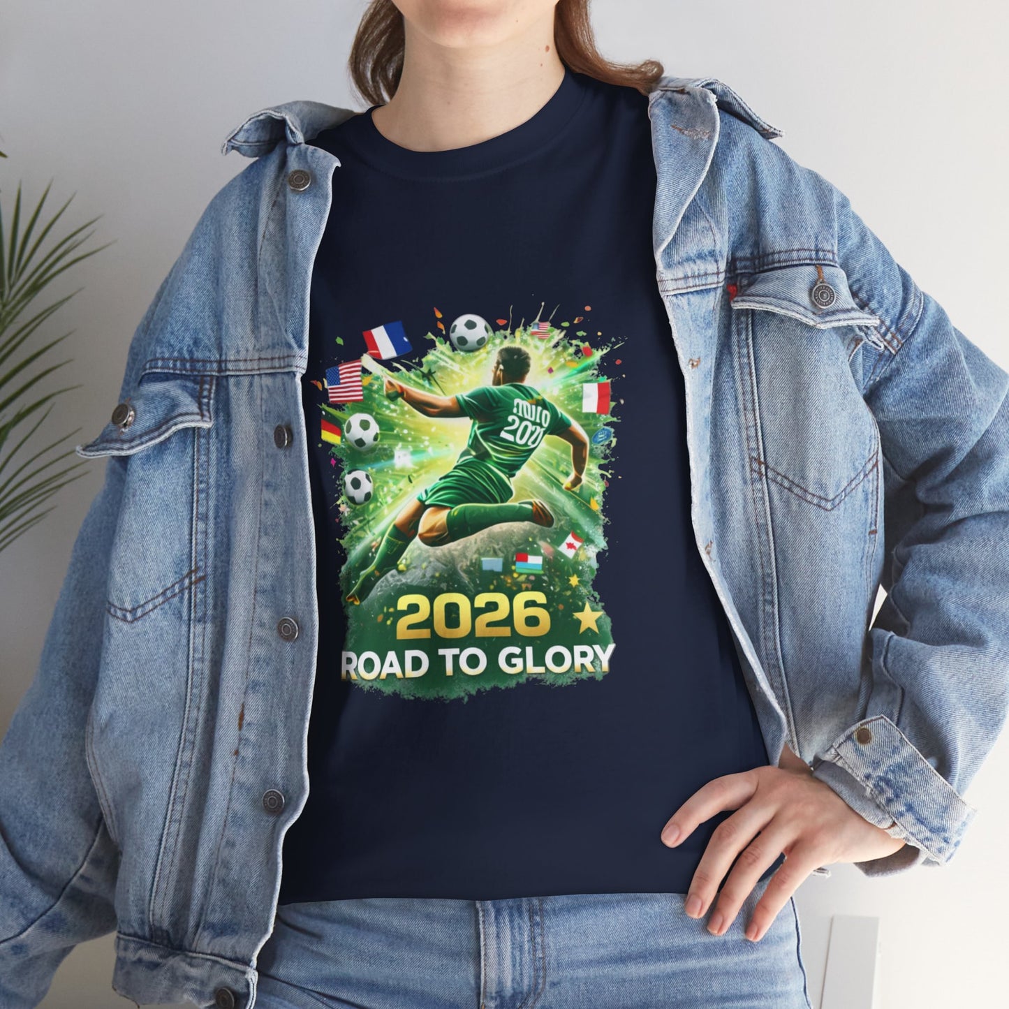 2026 Road to Glory Soccer Match Day T-Shirt Unisex Classic Tee
