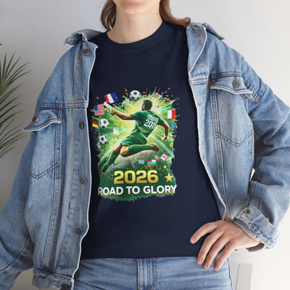 2026 Road to Glory Soccer Match Day T-Shirt Unisex Classic Tee