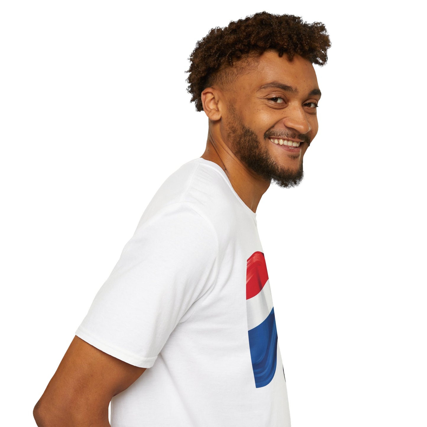 Netherlands Waving Flag Soccer Tee Clean Minimalist Oranje Football Fan T-Shirt