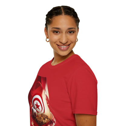 Tunisia Football Crest T-Shirt — Tunisian Soccer Fan Tee