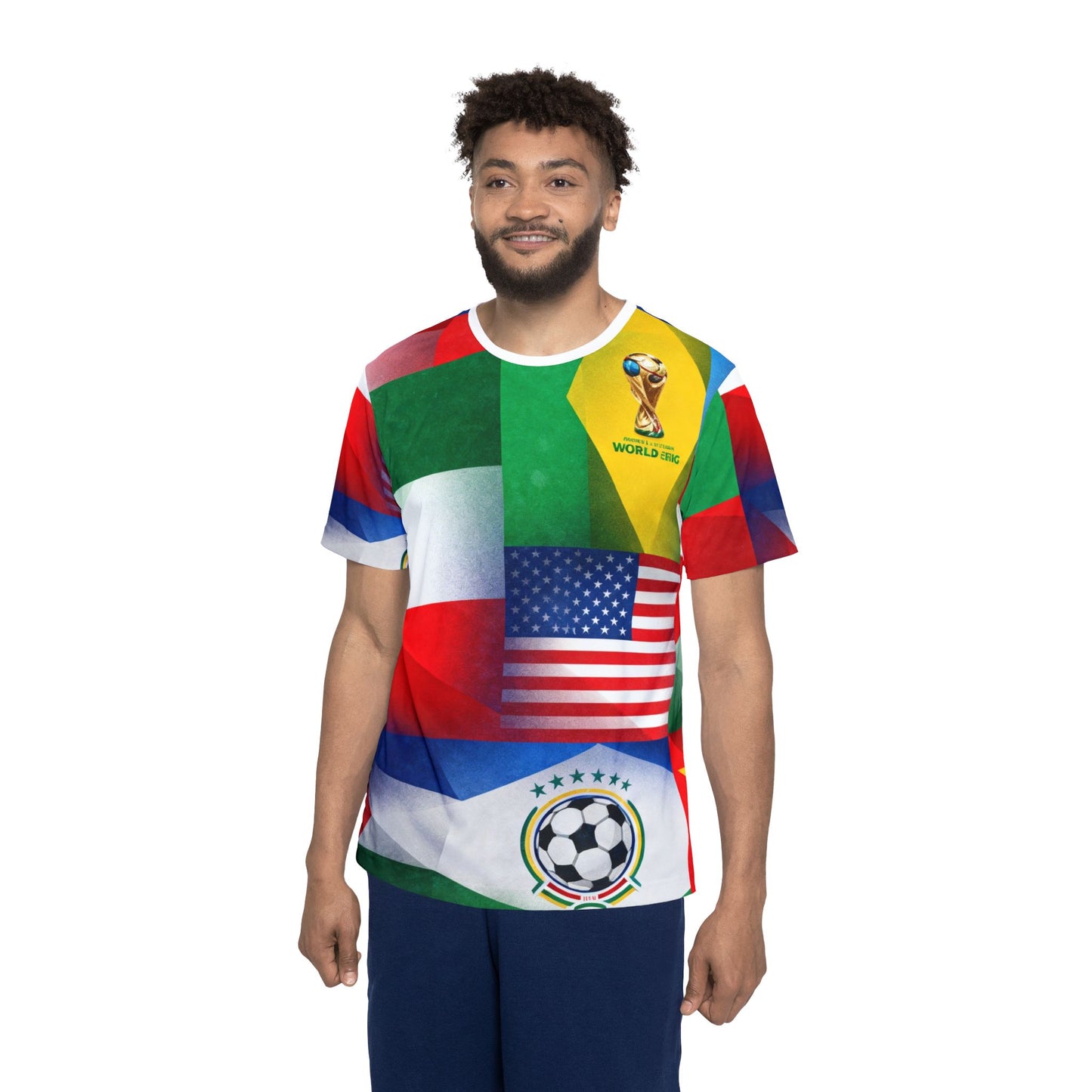 Soccer Match Day Jersey Shirt – All-Over Print Tee