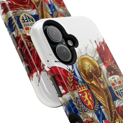Norway 2026 Soccer Football Protective Phone Case Impact-Resistant