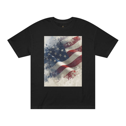 American Flag Vintage Tee Patriotic Classic T-Shirt
