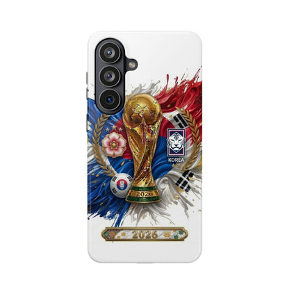 South Korea 2026 Soccer Fan Phone Case Impact-Resistant Cover