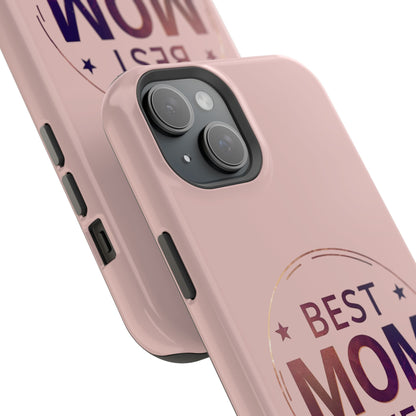 Best Mom Ever Impact-Resistant Phone Case — Mom's Day Gift Idea