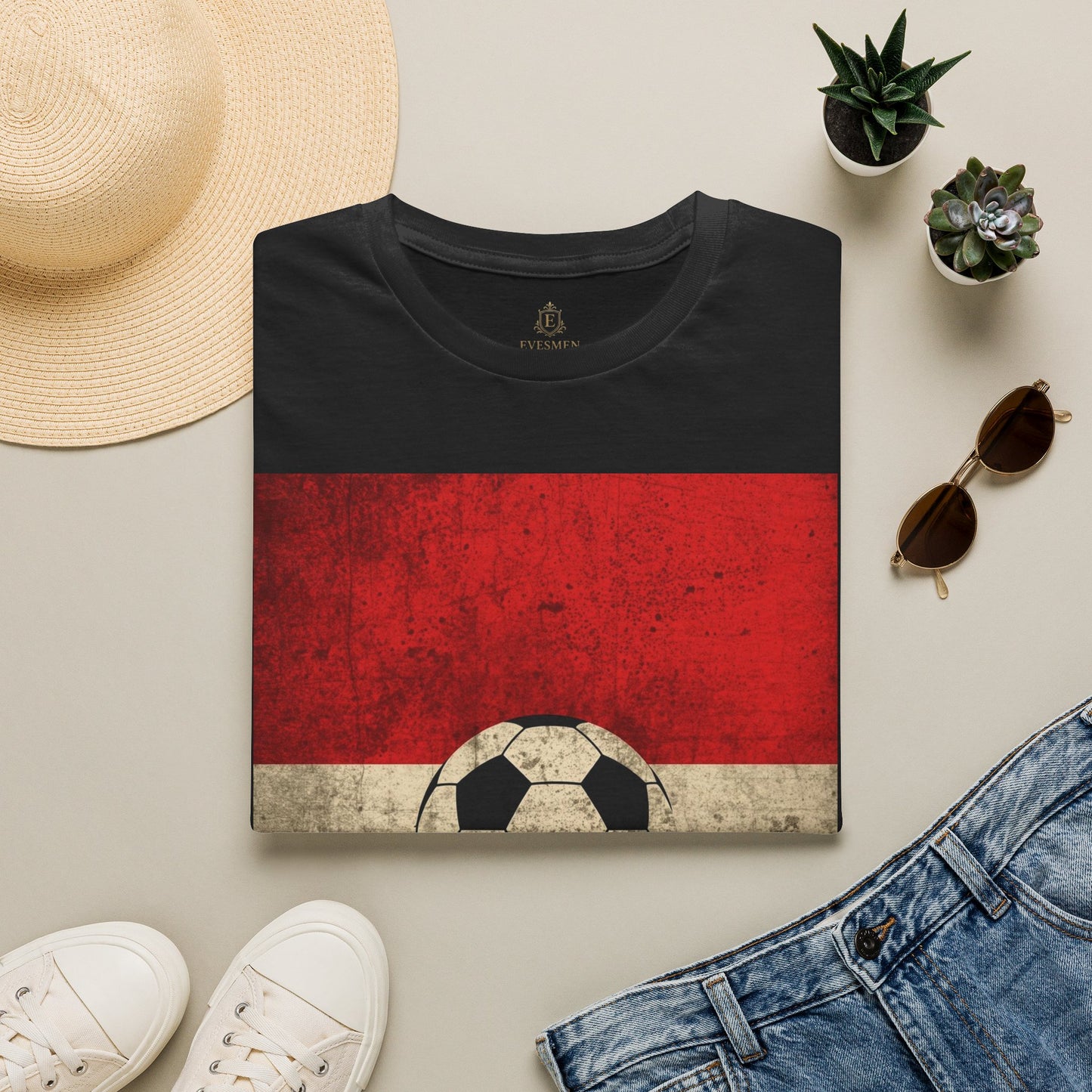 Austria Flag Abstract Grunge Tee Unsere Burschen Soccer Graphic T-Shirt