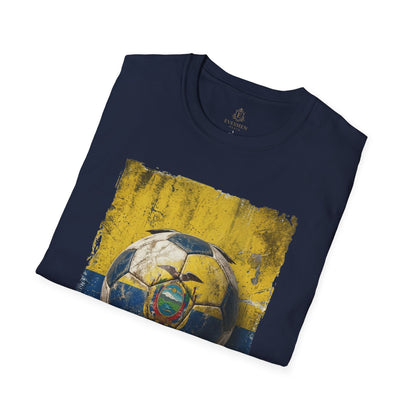 Ecuador Football Coat of Arms Grunge T-Shirt Vintage La Tri Soccer Tee