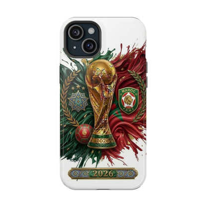 Moroccan 2026 Soccer Football Phone Case Impact‑Resistant Cover