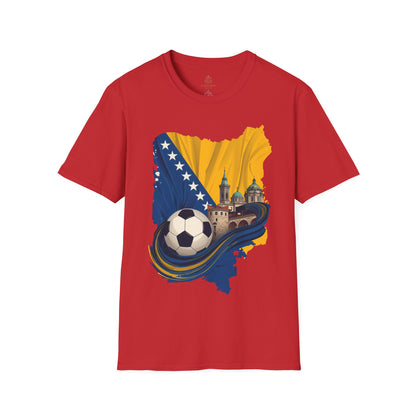 Bosnia Soccer T-Shirt — Bosnia & Herzegovina Football Fan Tee