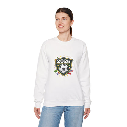 2026 Soccer Match Day Crest Crewneck Sweatshirt