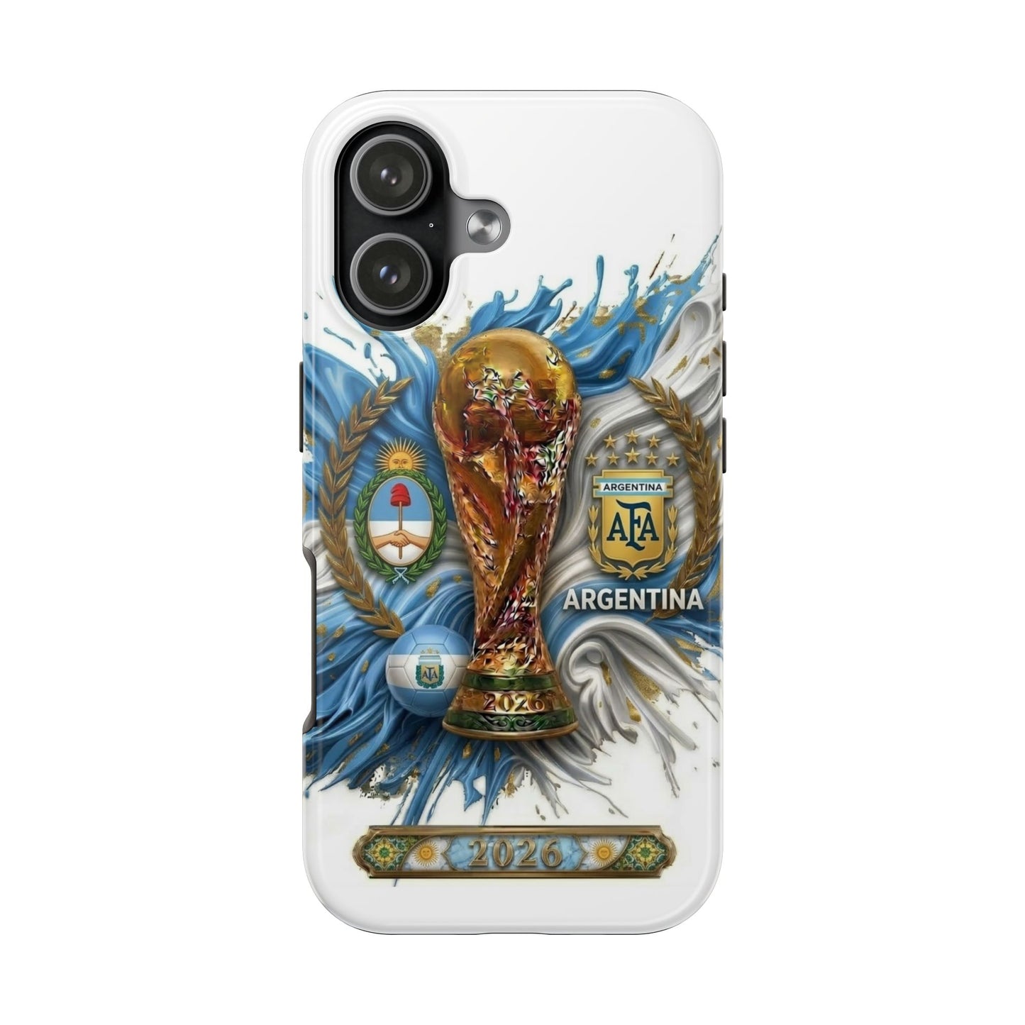 Argentina 2026 Soccer Tough Phone Case — Fan Protective Cover