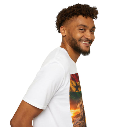 Ghana Football Flag Cape Coast Castle T‑Shirt Black Stars Soccer Heritage Tee