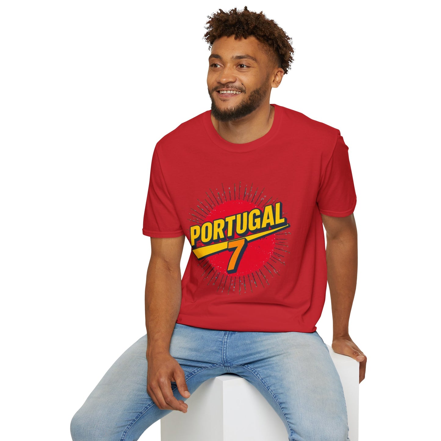 Portugal 7 Soccer Match Day T-Shirt Vintage Graphic Tee