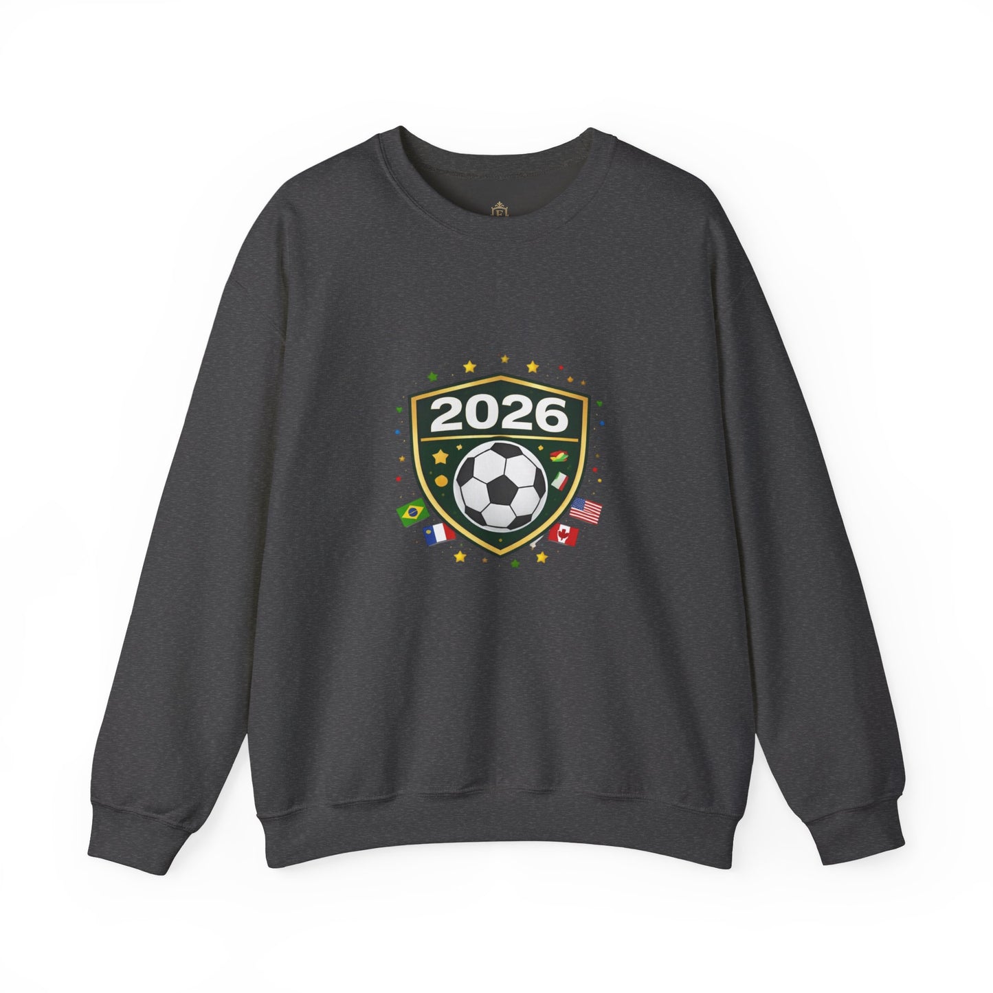 2026 Soccer Match Day Crest Crewneck Sweatshirt