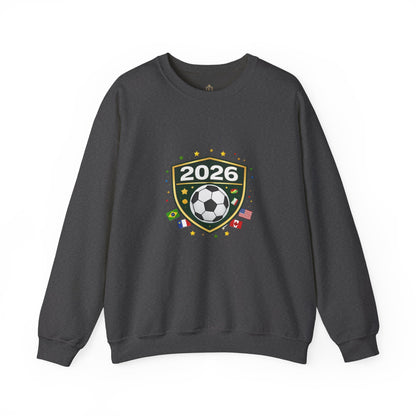 2026 Soccer Match Day Crest Crewneck Sweatshirt