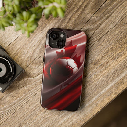 Canadian Soccer Red Maple Phone Protective Case