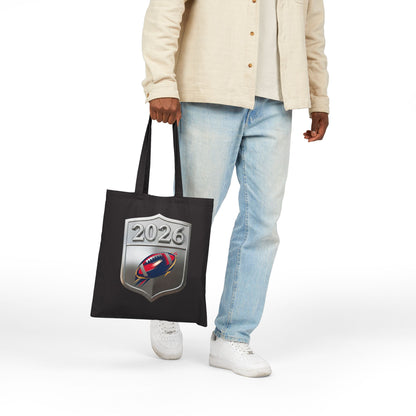 Football Big Game Tote Bag 2026 Canvas Championship Sunday Grocery Tote