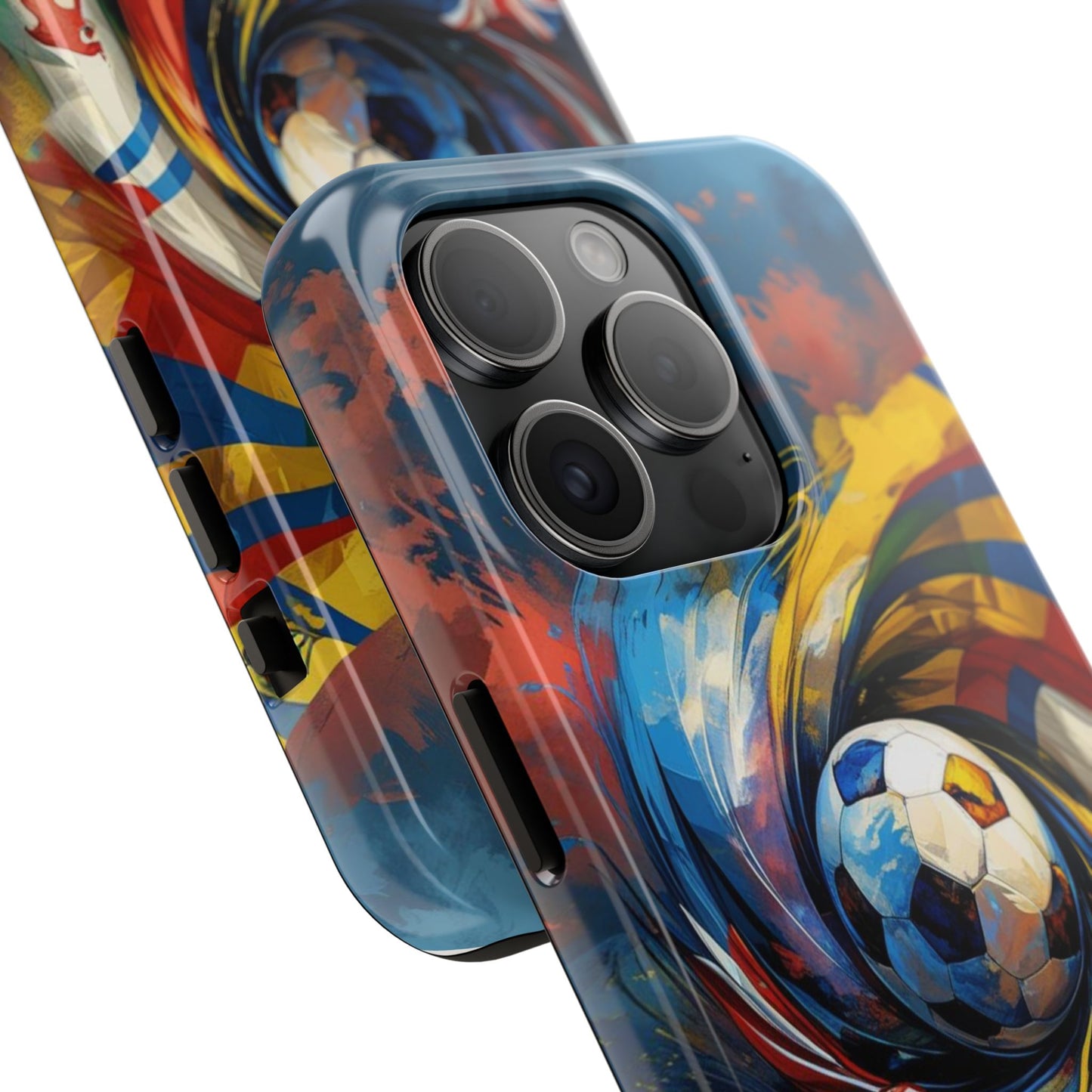 Soccer Flags Match Day Tough Phone Protective Case