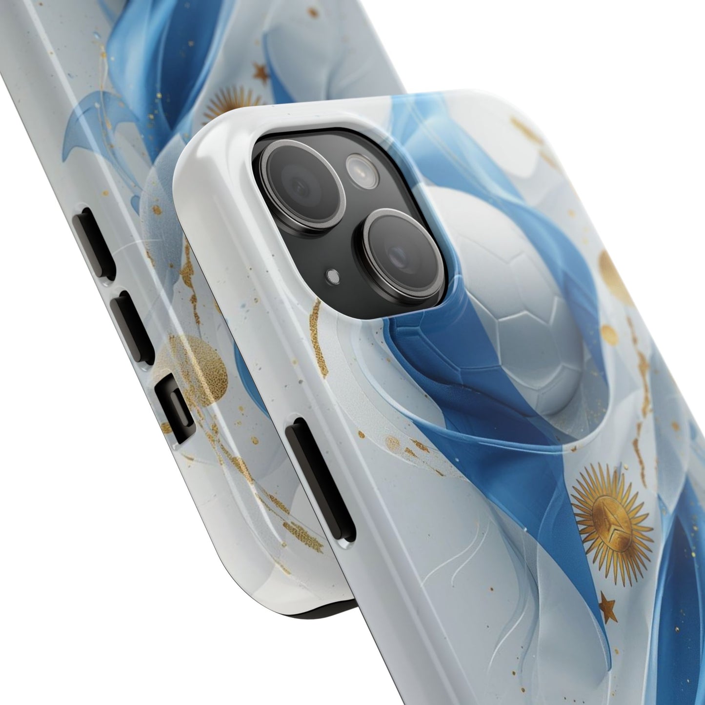 Argentina Soccer Flag Phone Case — Tough Protective Football Design