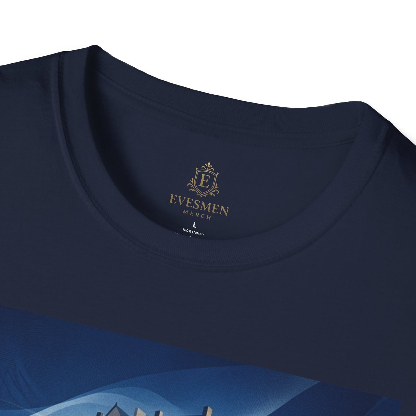 Scotland Soccer Crest T-Shirt — Saltire, Castle & Football Graphic Tee