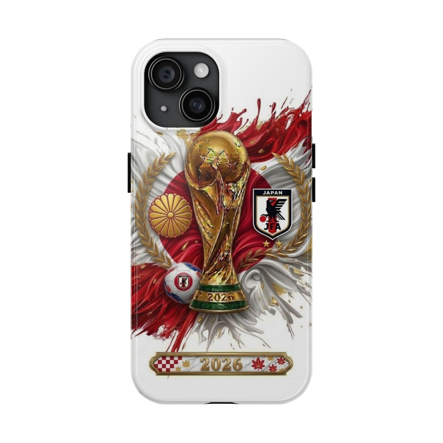 2026 Japan Soccer Fan Protective Phone Case