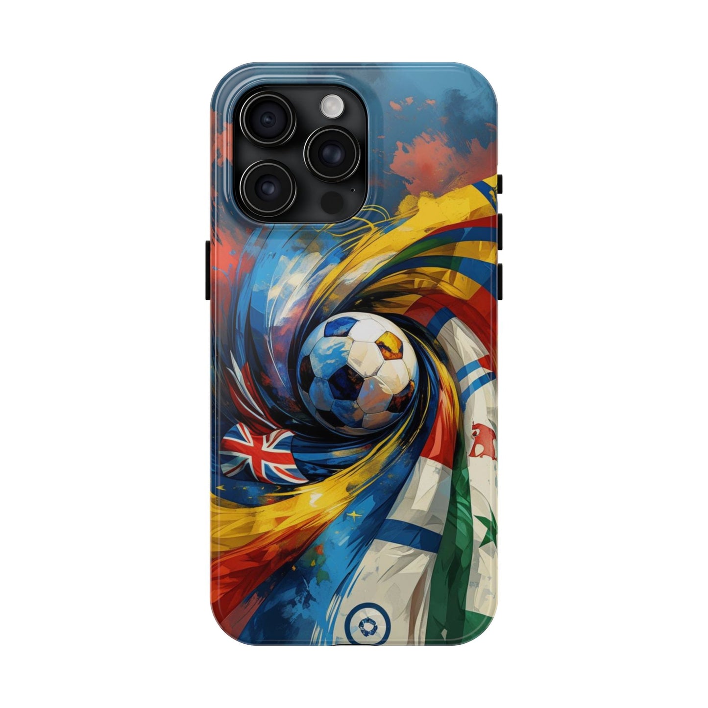 Soccer Flags Match Day Tough Phone Protective Case
