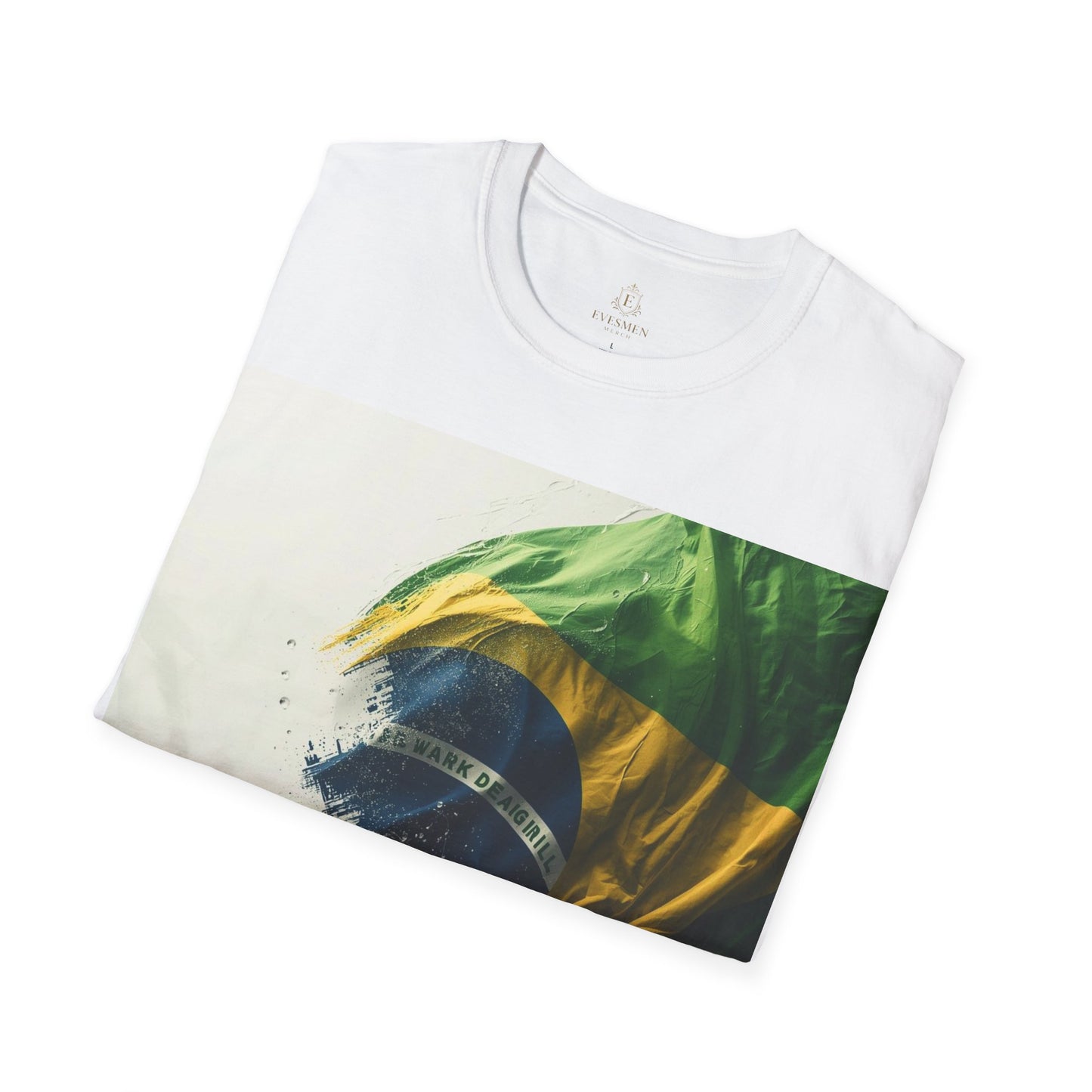 Brazil Flag Soccer Match Day T-Shirt — Brazilian Football Fan Tee