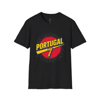 Portugal 7 Soccer Match Day T-Shirt Vintage Graphic Tee