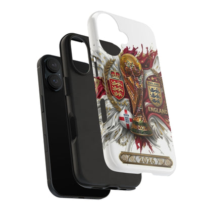 England 2026 Soccer Tough Phone Case – Football Phone Cover