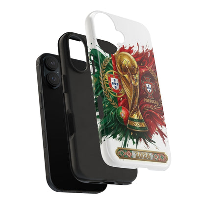 Portugal 2026 Soccer Tough Phone Case — Football Fan Protective Case